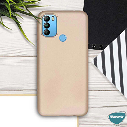Microsonic Matte Silicone General Mobile GM 21 Plus Kılıf Siyah