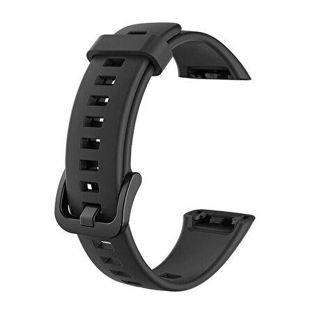 Microsonic Huawei Honor Band 6 Kordon, Silicone Sport Band Siyah