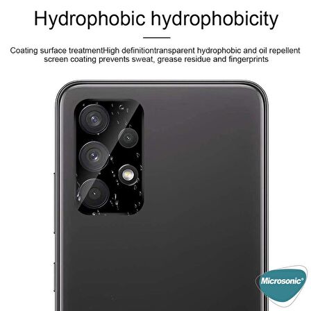 Microsonic Samsung Galaxy A72 Kamera Lens Koruma Camı V2 Siyah