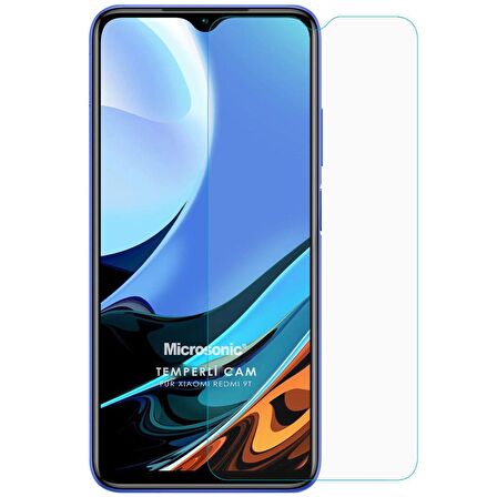 Microsonic Xiaomi Redmi 9T Tempered Glass Cam Ekran Koruyucu