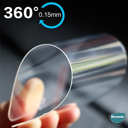 Microsonic Apple Uyumlu iPhone 13 Screen Protector Nano Glass Cam Ekran Koruyucu (3'lü Paket)