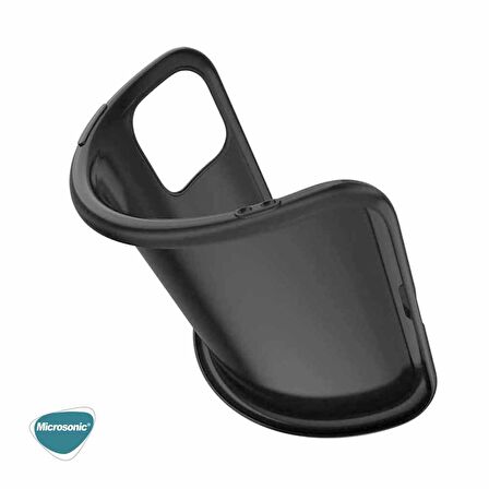 Microsonic Matte Silicone Apple iPhone 13 Kılıf Mavi