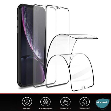 Microsonic Apple Uyumlu iPhone 11 Pro Crystal Seramik Nano Ekran Koruyucu Siyah (2 Adet)