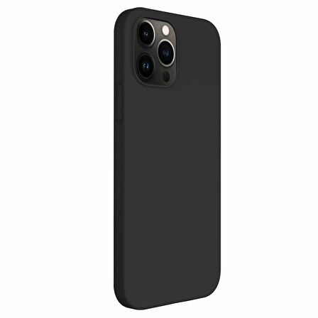 Microsonic Apple iPhone 13 Pro Max Kılıf Groovy Soft Siyah