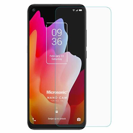 Microsonic TCL 10L Nano Glass Cam Ekran Koruyucu