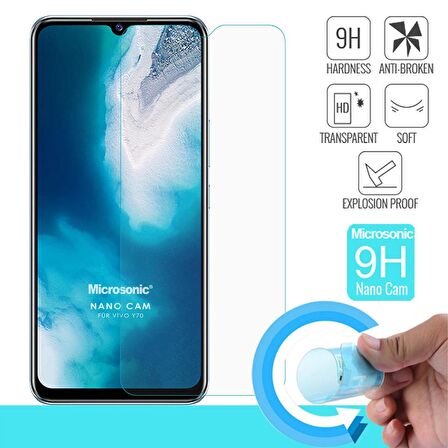 Microsonic Vivo Y70 Nano Glass Cam Ekran Koruyucu