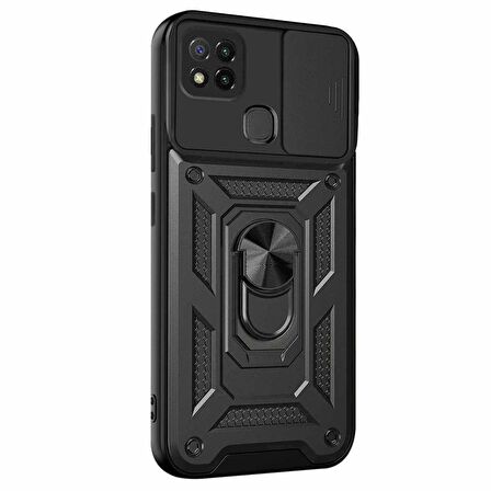 Microsonic Xiaomi Redmi 9C Kılıf Impact Resistant Siyah