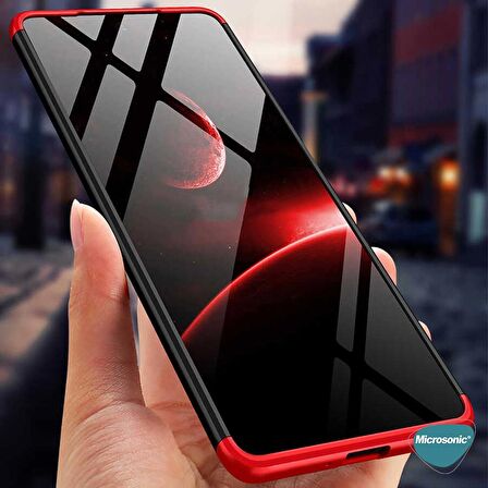Microsonic Xiaomi Mi 11T Pro Kılıf Double Dip 360 Protective Kırmızı