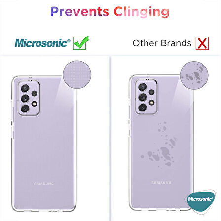 Microsonic Samsung Galaxy A53 5G Kılıf Transparent Soft Şeffaf