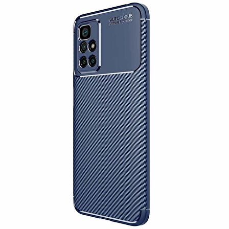 Microsonic Xiaomi Redmi 10 2022 Kılıf Legion Series Lacivert