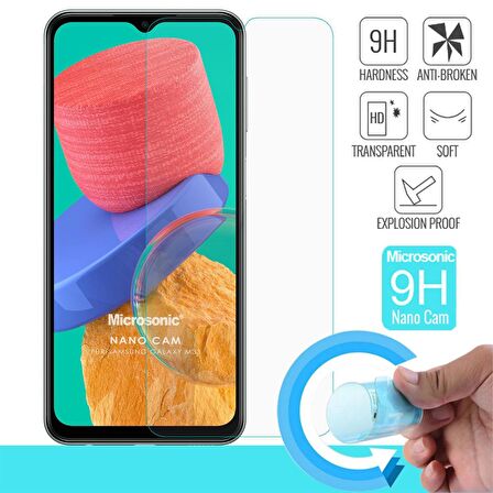 Microsonic Samsung Galaxy M33 Nano Glass Cam Ekran Koruyucu