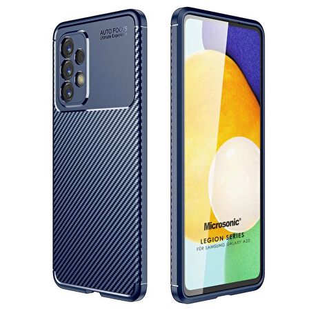 Microsonic Samsung Galaxy A23 Kılıf Legion Series Lacivert