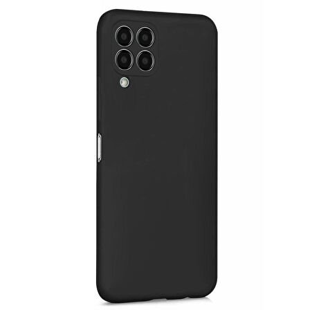 Microsonic Matte Silicone Samsung Galaxy M33 Kılıf Siyah