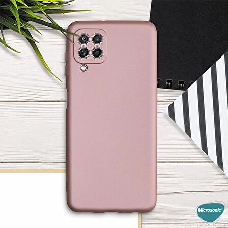 Microsonic Matte Silicone Samsung Galaxy M33 Kılıf Siyah