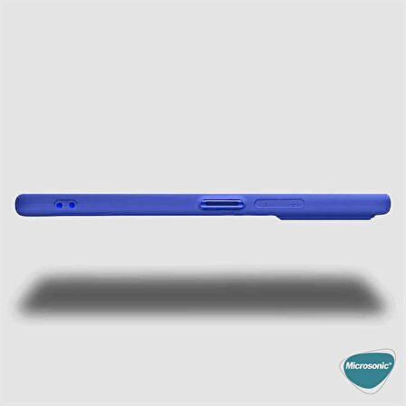 Microsonic Matte Silicone Xiaomi Redmi Note 10 Pro Max Kılıf Siyah