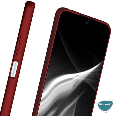 Microsonic Matte Silicone Xiaomi Redmi Note 10 Pro Max Kılıf Siyah