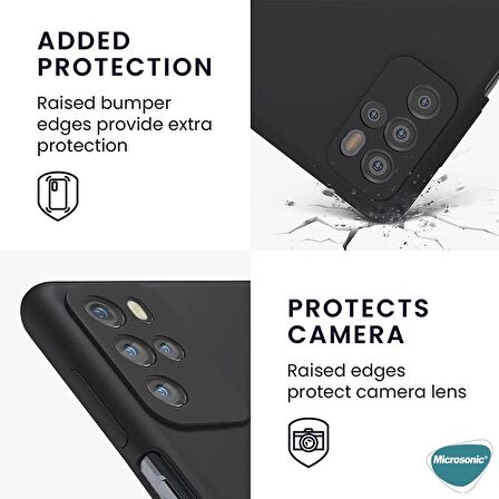 Microsonic Matte Silicone Omix X700 Kılıf Kırmızı