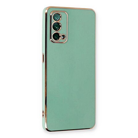 Microsonic Oppo A74 4G Kılıf Olive Plated Yeşil