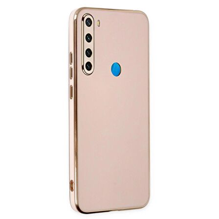 Microsonic Xiaomi Redmi Note 8 Kılıf Olive Plated Pembe