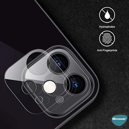 Microsonic Apple Uyumlu iPhone 14 Kamera Lens Koruma Camı
