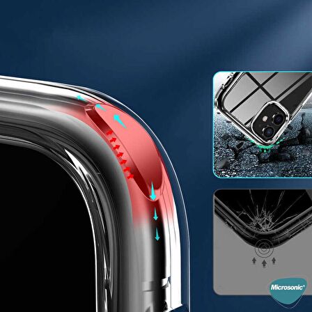 Microsonic Apple iPhone 14 Kılıf Heavy Drop Şeffaf