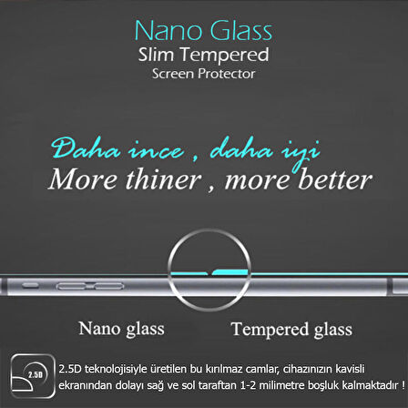 Microsonic Apple Uyumlu iPhone 14 Pro Max Nano Glass Cam Ekran Koruyucu