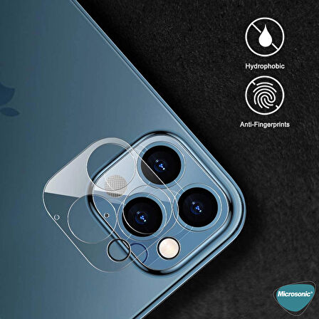 Microsonic Apple Uyumlu iPhone 14 Pro Max Kamera Lens Koruma Camı