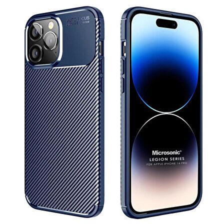 Microsonic Apple iPhone 14 Pro Kılıf Legion Series Lacivert