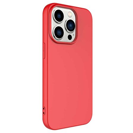 Microsonic Apple iPhone 14 Pro Kılıf Groovy Soft Kırmızı