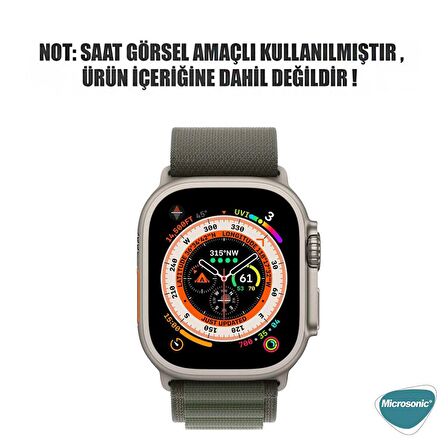 Microsonic Apple Watch SE 40mm Kordon Alpine Loop Yeşil