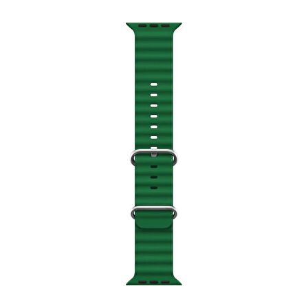 Microsonic Apple Watch Series 8 41mm Kordon Ocean Band Yeşil