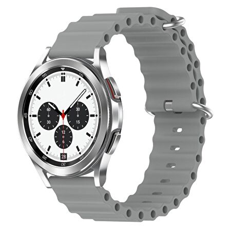 Microsonic Samsung Gear S3 Frontier Kordon Ocean Band Gri
