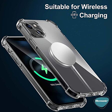 Microsonic Apple iPhone 14 Plus Kılıf Shock Absorbing Şeffaf