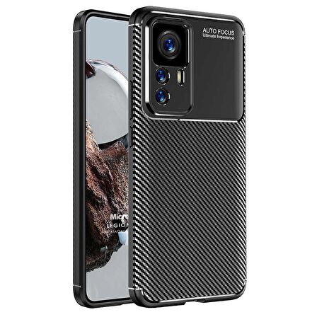 Microsonic Xiaomi Mi 12T Pro Kılıf Legion Series Siyah