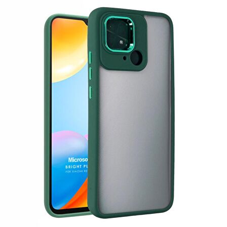 Microsonic Xiaomi Poco C40 Kılıf Bright Planet Yeşil