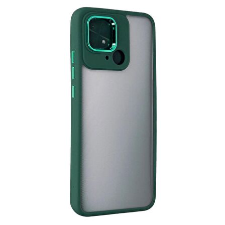 Microsonic Xiaomi Poco C40 Kılıf Bright Planet Yeşil
