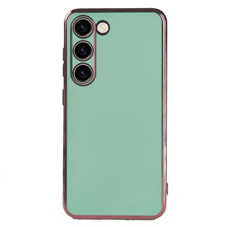 Microsonic Samsung Galaxy S23 Kılıf Olive Plated Yeşil