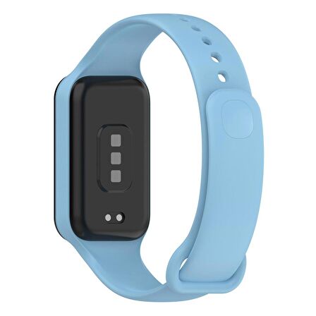 Microsonic Xiaomi Redmi Smart Band 2 Kordon, Silicone Sport Band Mavi