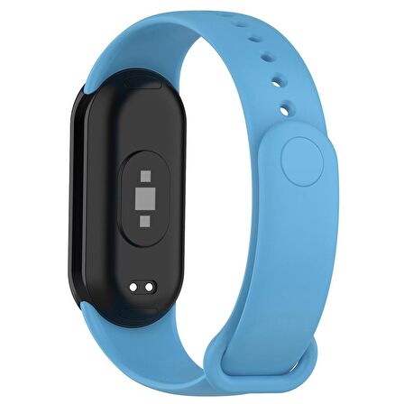Microsonic Xiaomi Mi Band 8 Silikon Kordon Mavi