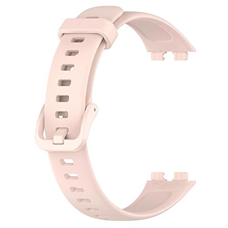 Microsonic Huawei Band 8 Kordon, Silicone Sport Band Pudra