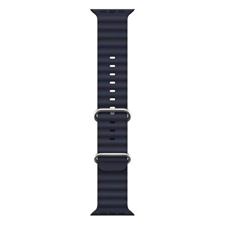 Microsonic Apple Watch Series 9 41mm Kordon Ocean Band Lacivert