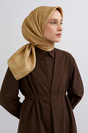 Silkhome Shiny Sarı Işıltılı Eşarp 51506