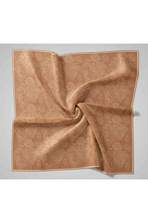 Silk Home Soft Eşarp 48884 Turuncu Karışık Desen 