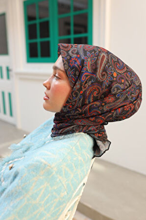 Soft İnce Pamuk  Eşarp 73071-47