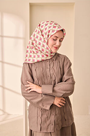 Twill İpek Eşarp 11474