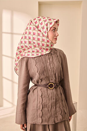 Twill İpek Eşarp 11474