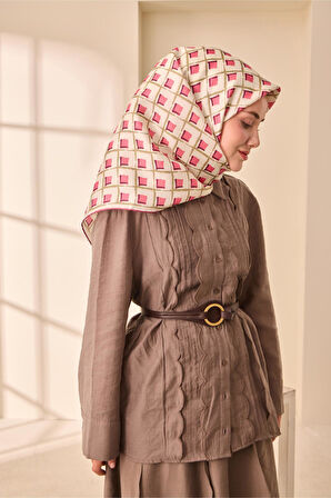 Twill İpek Eşarp 11474