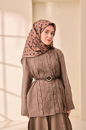 Twill İpek Eşarp 11474