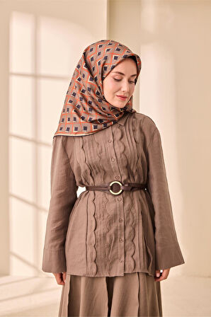 Twill İpek Eşarp 11474