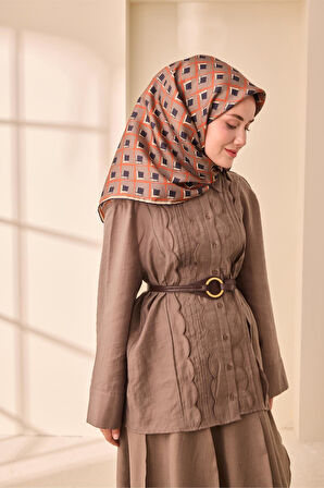 Twill İpek Eşarp 11474